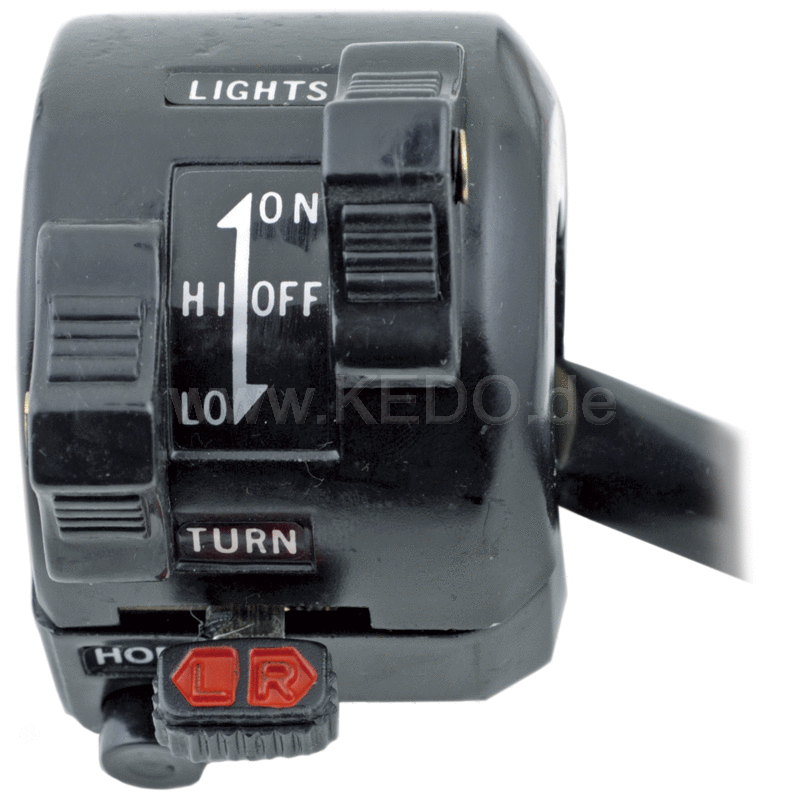 Kedo Replica Handlebar Switch  LH  OEM reference # 1R7-83972-00 suitable for wiring harness 40078-18 | 40103