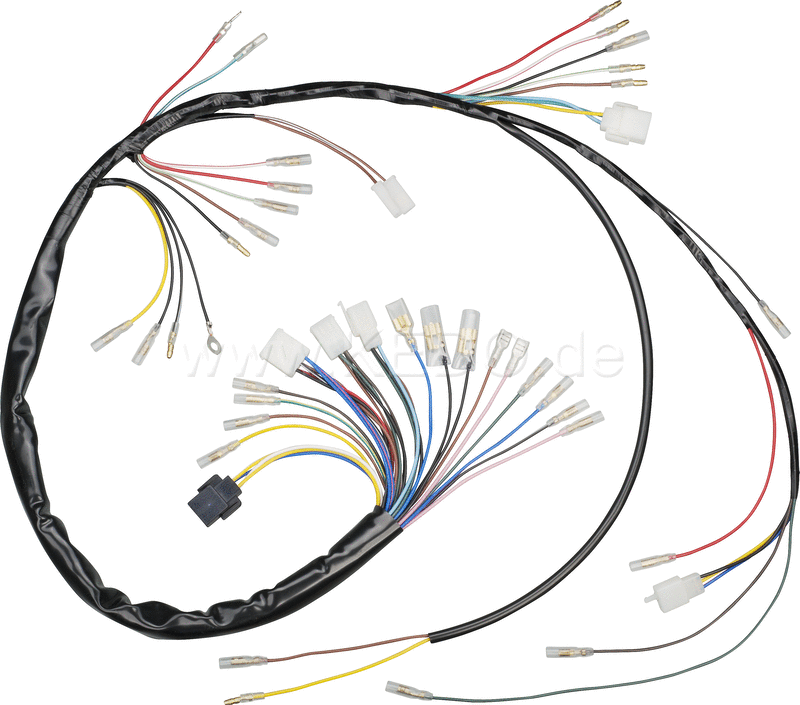 Kedo Replica wiring loom PLUS  crimped internal connections  including matching connectors set (Allows original connection on vehicle side if modified). | 40106-18