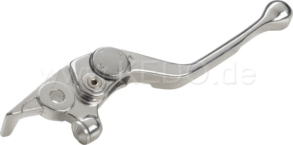 Kedo Adjustable Front Brake Lever (4 position  Aluminum  Silver) Suitable for Master Cylinder 40099/40222/40128 | 40241
