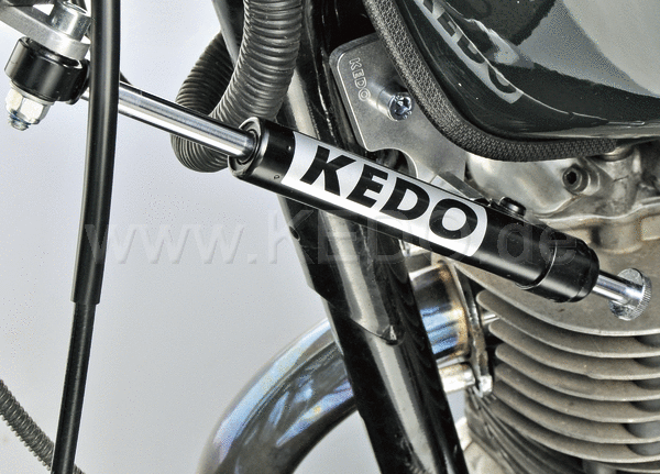 Kedo Steering Damper  Complete  7-Step Adjustable  with Mounting material and Certificate of Producer | 40358