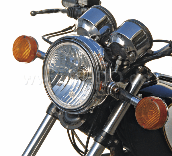 Kedo 7 H4 Headlamp Lens  Clear Lens  'E' homologated (diam = 175mm  depth = 90 mm.) | 40503