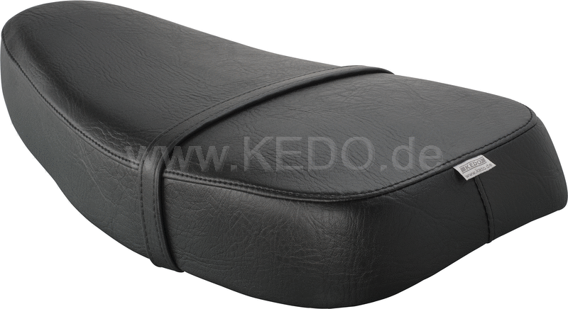 Kedo Seat 'Sporty'  black cover  ready-to-mount  including rear bracket 27153  length 55cm  incl passenger seat strap. | 40802