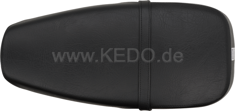 Kedo Seat 'Sporty'  black cover  ready-to-mount  including rear bracket 27153  length 55cm  incl passenger seat strap. | 40802