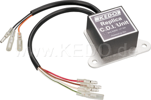 Kedo CDI Unit (Replica) With Optimized Ignition Curve  Mounting Spots & Connector Like OEM | 40832