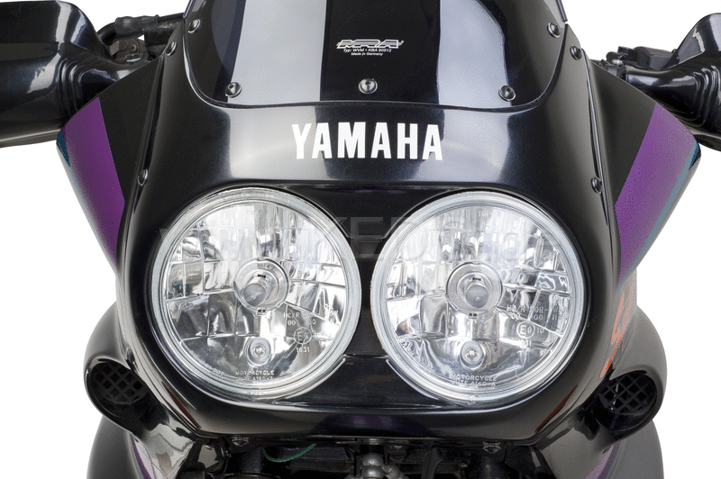 Kedo Twinhead Light with Clear Lenses  'E' approved (2x high beam  low beam 2x) incl mounting material. | 40854