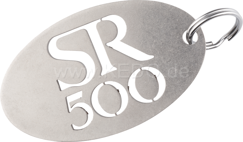 Kedo Key Fob with SR500 Logo  Stainless Steel | 40926