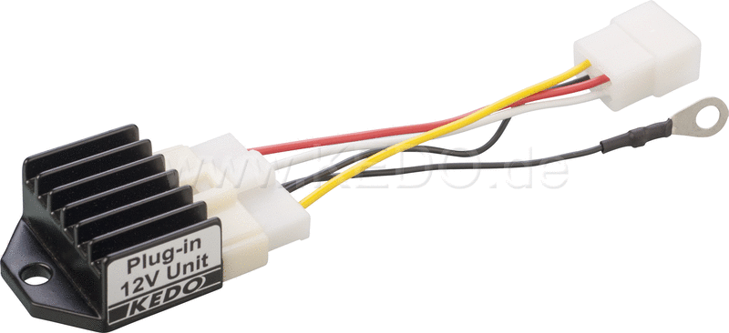 Kedo 12V Rectifier / Regulator Unit  replica  connection and mounting like the original  OEM reference # 33G-81960-60 | 41025RP