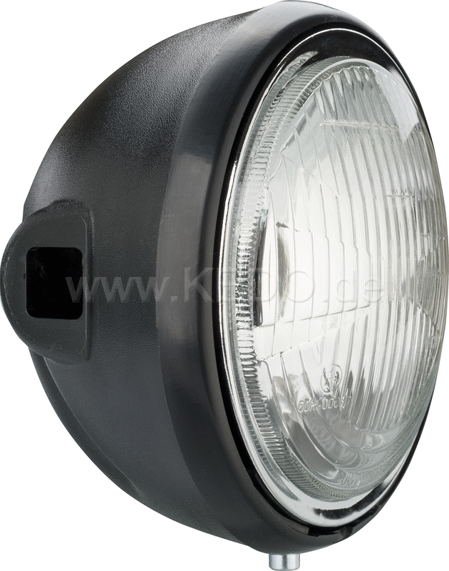 Kedo Replica Headlight (Non-German Models) incl H4 Insert and Lens Protector (Bulbs lake 40002/40003/40022) Mounting Sizes approx. 165 / 55mm | 41116