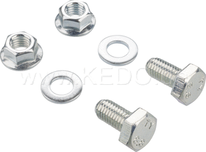 Kedo Muffler Mounting Kit  muffler to OEM bracket  6 pcs. M10  see if Necessary item 40724 | 41364