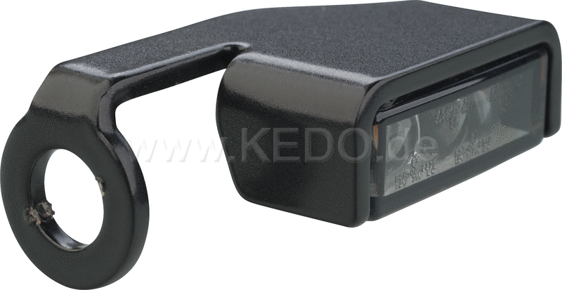 Kedo Cube-style indicators tinted  'e-approved  1 pair  with stainless steel bracket for individual mounting  mounting hole 8mm | 41366