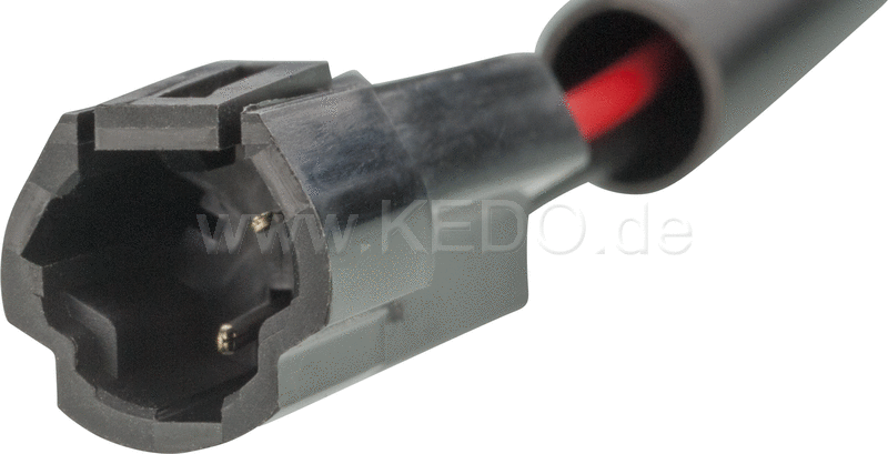 Kedo Adapter Cable for Accessory License Plate Light  YAMAHA system connector to Japan bullet connectors  length approx. 100cm | 41644