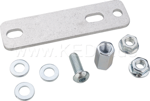 Kedo Mounting Adapter for regulator # 41111  for mounting on the original fixing points on the battery box | 41655