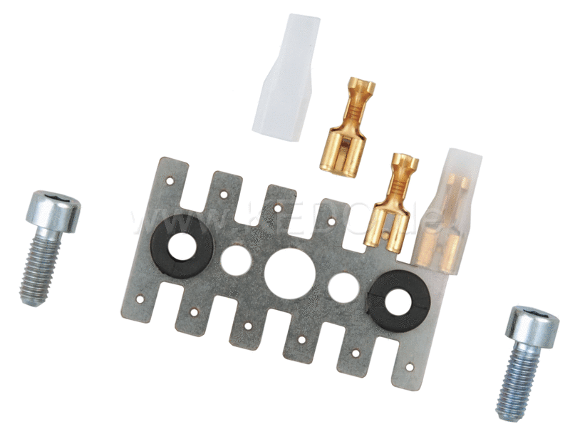 Kedo Master Ground set  including 12 Plugs and Covers  bolt distance approx.. 45mm | 41713