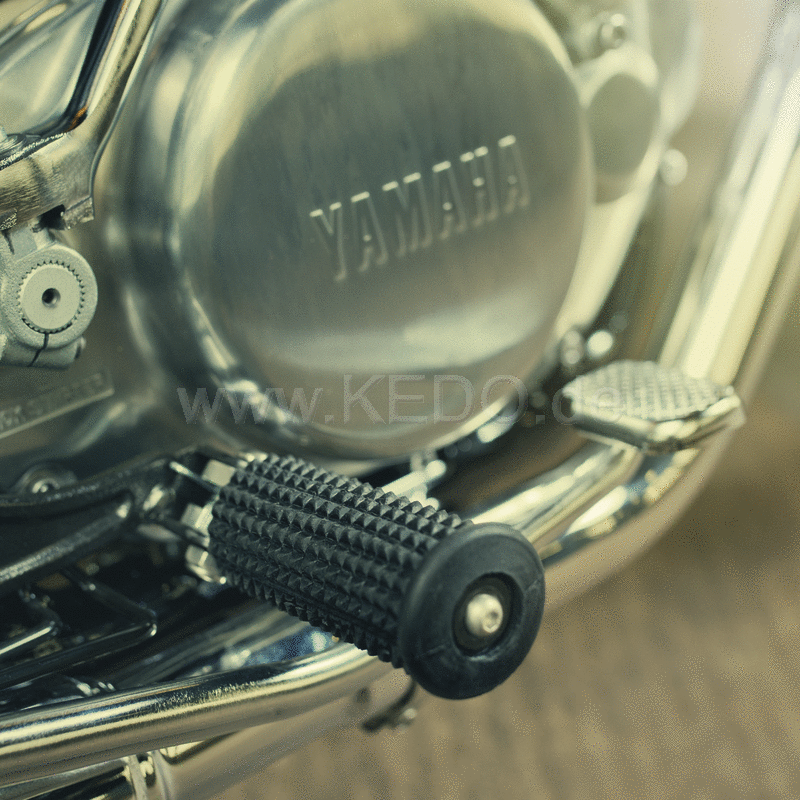 Kedo Driver's Footpegs 'Bronco'  1 Pair (Without Bracket  NOT Suitable for SR500  not Street Legal) | 41714