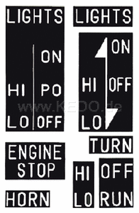 Kedo Switch Housing Stickers | 41777