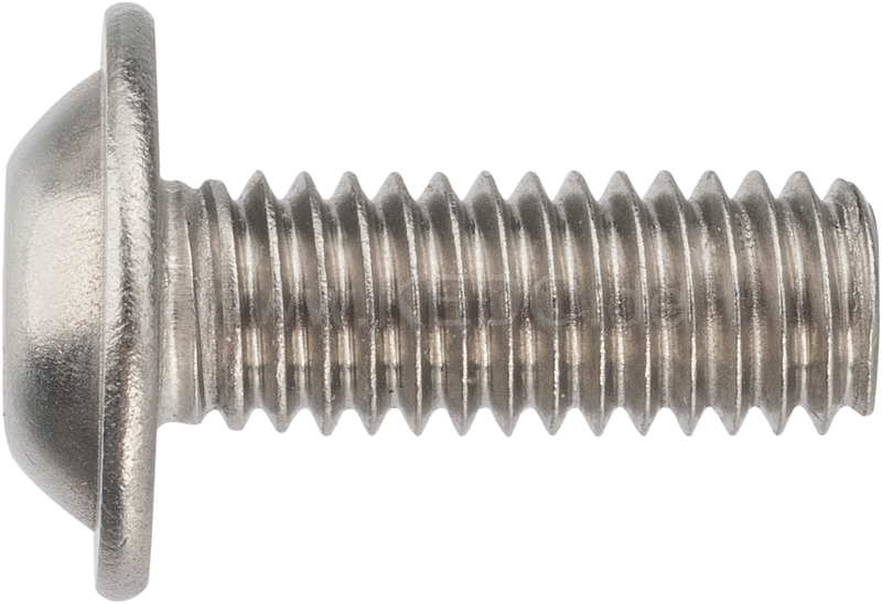 Kedo Allen Screw with Flange M6x16  stainless steel (alternate for part 50017) | 50017RP