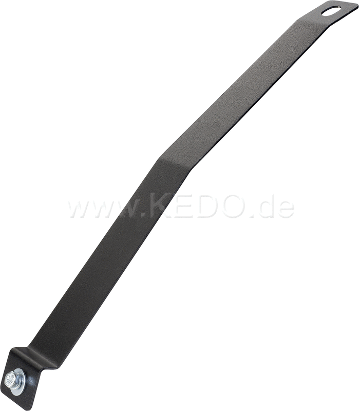 Kedo Strut for License Plate  stainless steel black powder coated  incl bolt (design like OEM)  OEM reference # 1U6-21682-00 | 50053RP