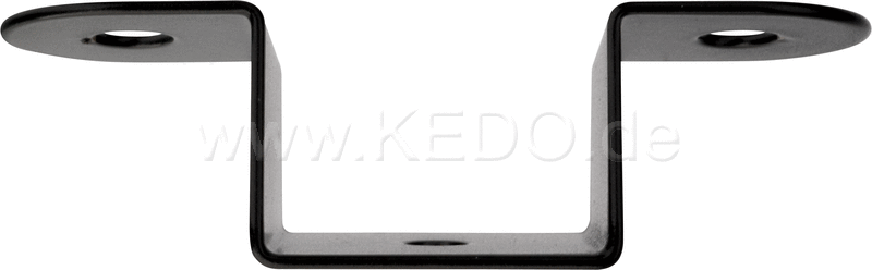 Kedo Replica Reflector Bracket  rear  black (suitable for OEM license plate reinforcement DE  DK  CH)  OEM Reference # 1U6-21641-00 | 50087