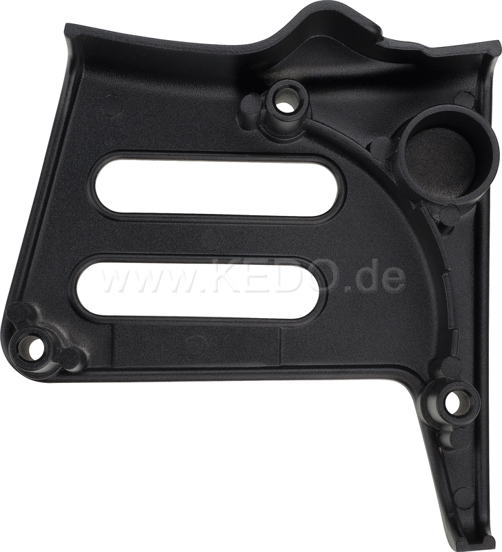Kedo Mini' Front Sprocket Cover  Black Aluminum  Powder Coated | 50093S
