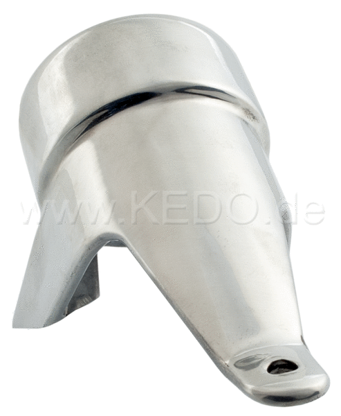 Kedo taillight Bracket 'MT'  aluminum WITHOUT taillight  suitable taillight polished see Item 40628 or 41145 | 50100