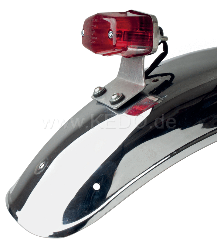 Kedo Taillight Bracket 'Pure'  suitable for Taillights Lucas Small Item 41233  Lucas Item 40613  Cateye Item 41220 (Bracket comes WITHOUT Taillight) | 50114