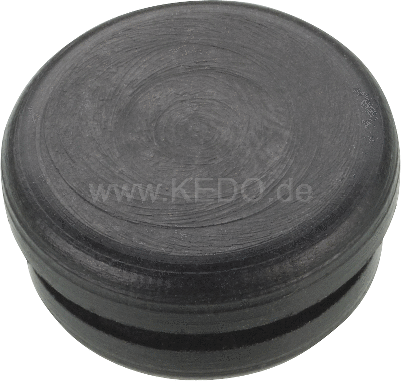 Kedo Sealing plug (dummy plug  soft PVC  black) for original rear fender  required for TT tail light (original tail light carrier not applicable) | 50189