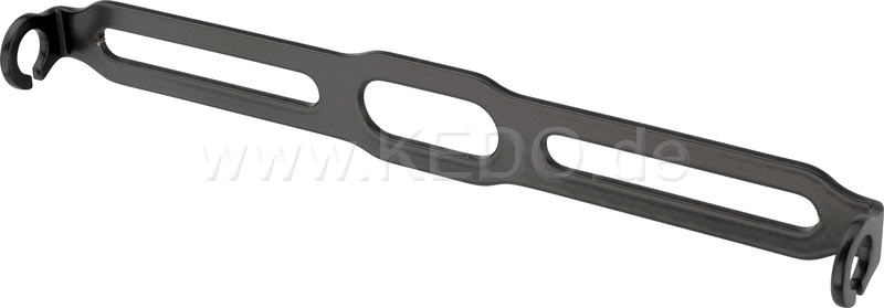 Kedo Rear Indicator bracket  suitable for various license plate brackets  stainless steel  suitable for indicators with M8 bolts  size 160x21mm | 50213