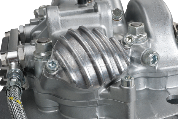 Kedo ViRace' Valve Cover Cap with Cooling Fins  Aluminum polished (1 Piece) | 50272
