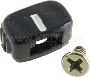 Kedo Replica Lighting Control Button  Bolt (Perfect Combination with Item 50289) RH  White Lettering  incl. | 50291