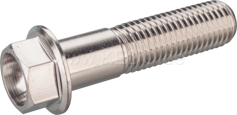 Kedo Hex Head Screw M10x1.25x40mm  stainless steel  polished  1 piece | 50298