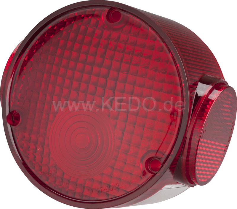 Kedo Taillight Lens  round  lateral reflectors (E-marked)  OEM reference # 341-84721-60 | 50510