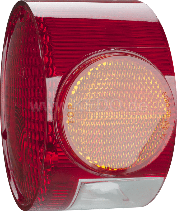 Kedo Taillight Lens  Round  Yellow Side Reflectors (E-marked) | 50510Y