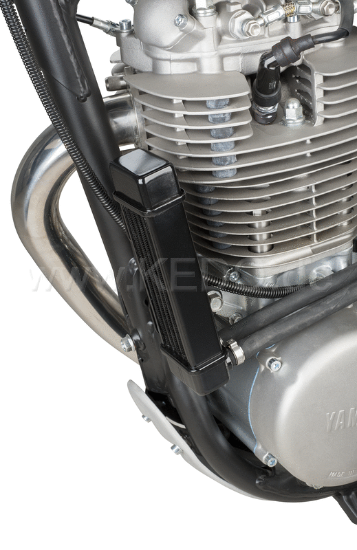 Kedo Oil Cooler Kit SLIM  small and effective  complete set ready to install incl mounting kit and oil lines  optional matching accessories available. | 50605