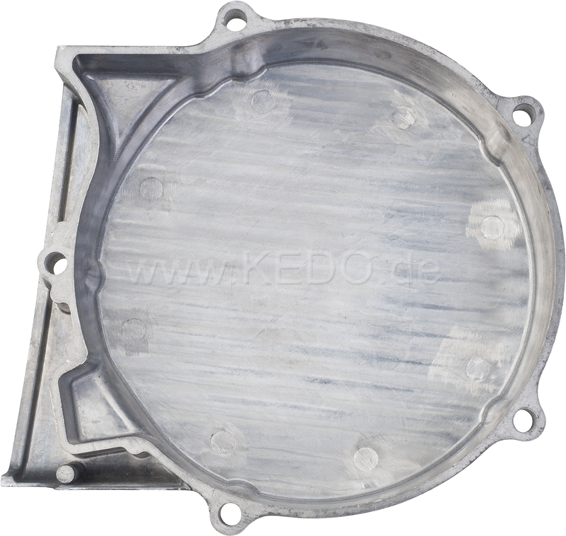 Kedo ViRace' Generator Cover with Cooling Fins  Aluminum  Polished | 50639