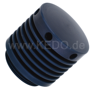 Kedo Vi-Caps Valve Cover caps  aluminum anodized blue  1 Piece | 50662B