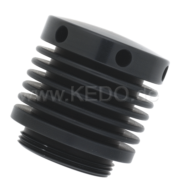 Kedo Vi-Caps Valve Cover caps  aluminum anodized black  1 Piece | 50662S