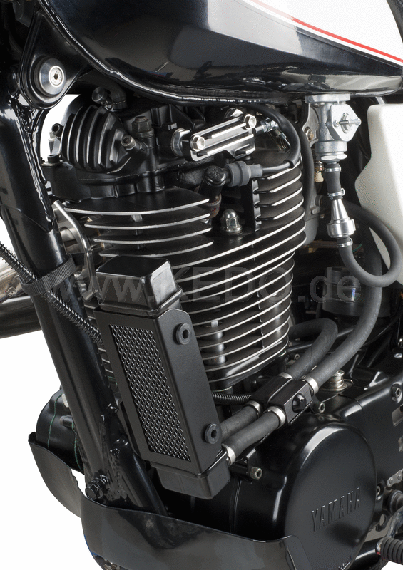 Kedo Oil Cooler Protector Type III  suitable for oil cooler item 50605/50682/50180  aluminum black plastic coated | 50698