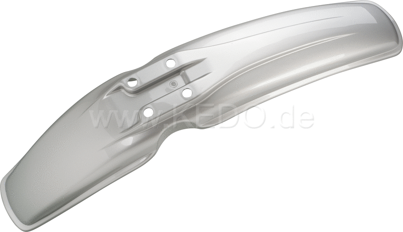 Kedo Replica Front Front Fender 'Crystal Silver'  painted  with original mounting holes | 50733