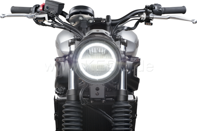 Kedo LED Head Light insert with Daytime Running Light  for OEM headlight housing  original lamp ring is taken over  e-approved | 60349-4