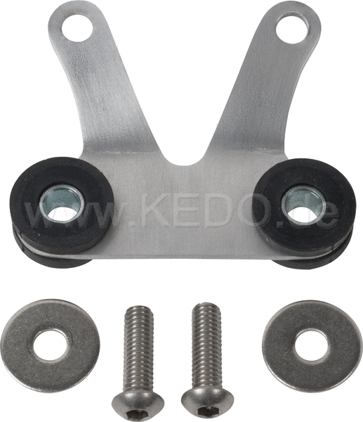 Kedo Bracket 'Solitaire' for 60mm Daytona Velona Speedometer (instead of main switch at upper yoke  speedometer 41164  40833 or 40820 required) | 62016