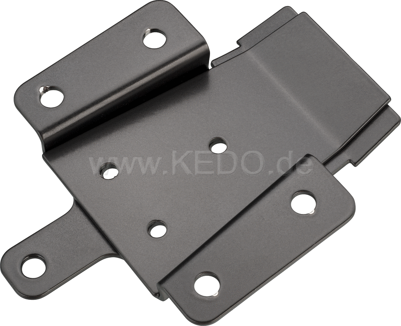 Kedo fenderless Tail  plastic-coated aluminum cover plate  recommended for conversion to swingarm license plate bracket item 62026 | 62036