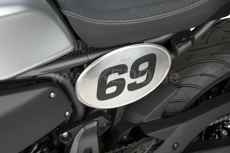 Kedo Aluminum Side Cover  incl bracket (curved aluminum cover  approx 220x150mm  stainless steel bracket black coated.) For seat item 41378 | 63002