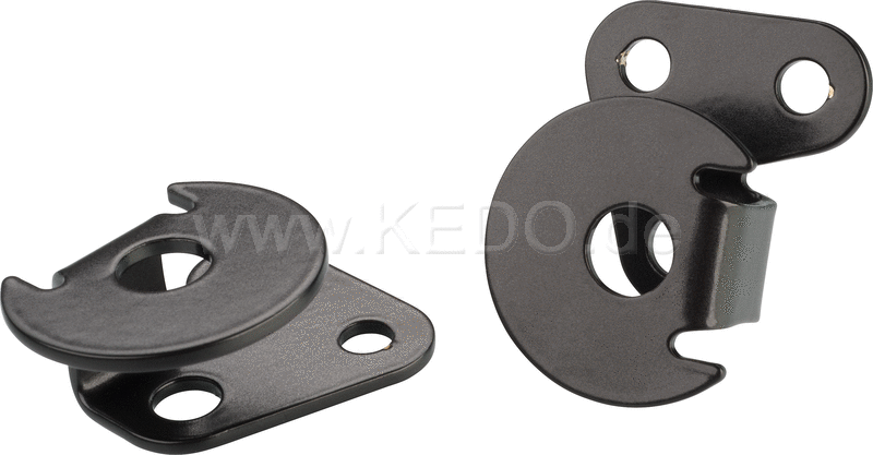 Kedo Indicator Adapter for XT-Indicator Item 42000  stainless steel coated black  1 pair | 63004