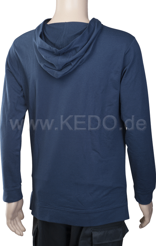 Kedo KEDO' Team Hoodie  size L  dark blue  belly bag  light fabric thickness 186g / m² (60% cotton / 40% polyester) | 70051L