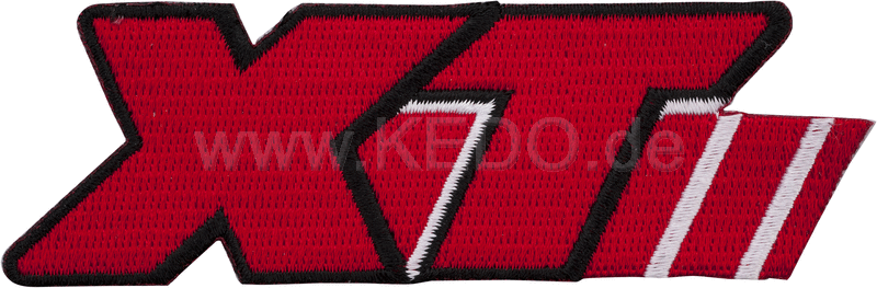 Kedo Batch XT logo  Red (approx 105x33mm.) | 80109
