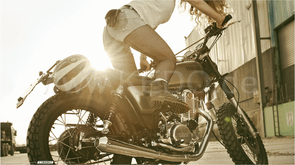 Kedo Onno's Garage Posters Subject 2 'Kick Start'  size approx. 76x46cm (horizontal format)  4c digital Glossy Print | 80126