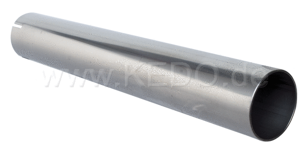 Kedo Header Pipe Extension  Stainless Steel  Length 300mm  Diam. 41.5mm / 44.5mm  Onesided fourfold Slotted | 90132