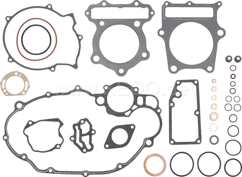 Kedo Engine Gasket Set 'All-In'  2021 version  Premium Quality  OEM perfect fit  black / gray gaskets | 91030