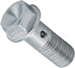Kedo Banjo Screw M8x1.25 Stainless Steel  suitable for all Double Feed Oil Lines (Cylinder base) | 92051