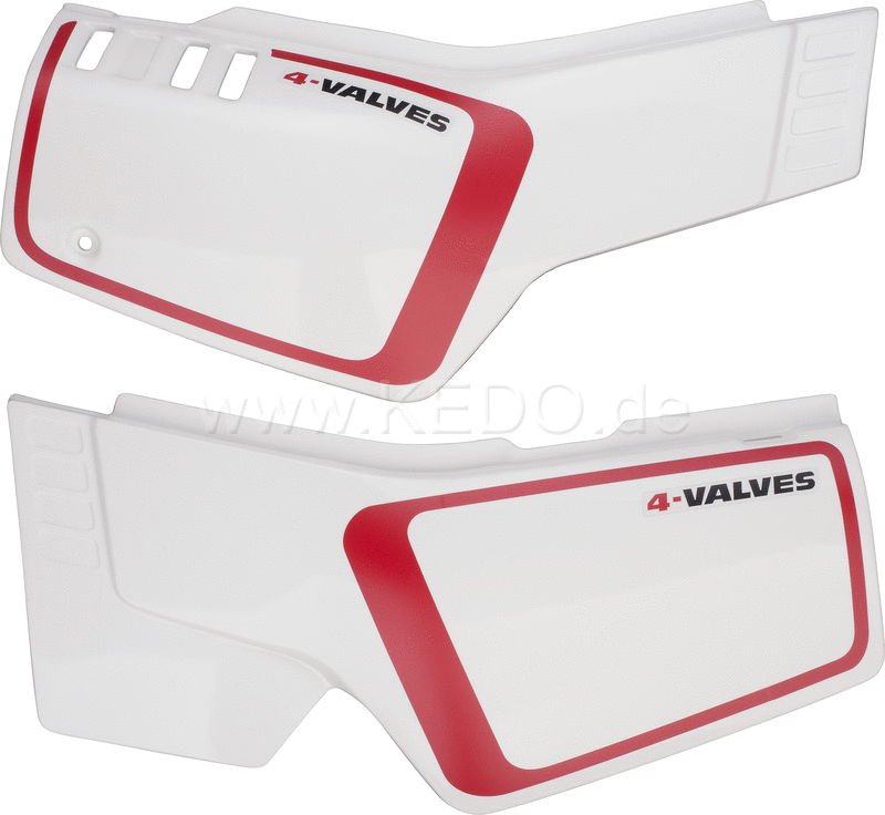 Kedo Decal Set for Side covers  one pair for right and left  contains single stripes and lettering  (sticker  decal template = Type 3EW) | 92099